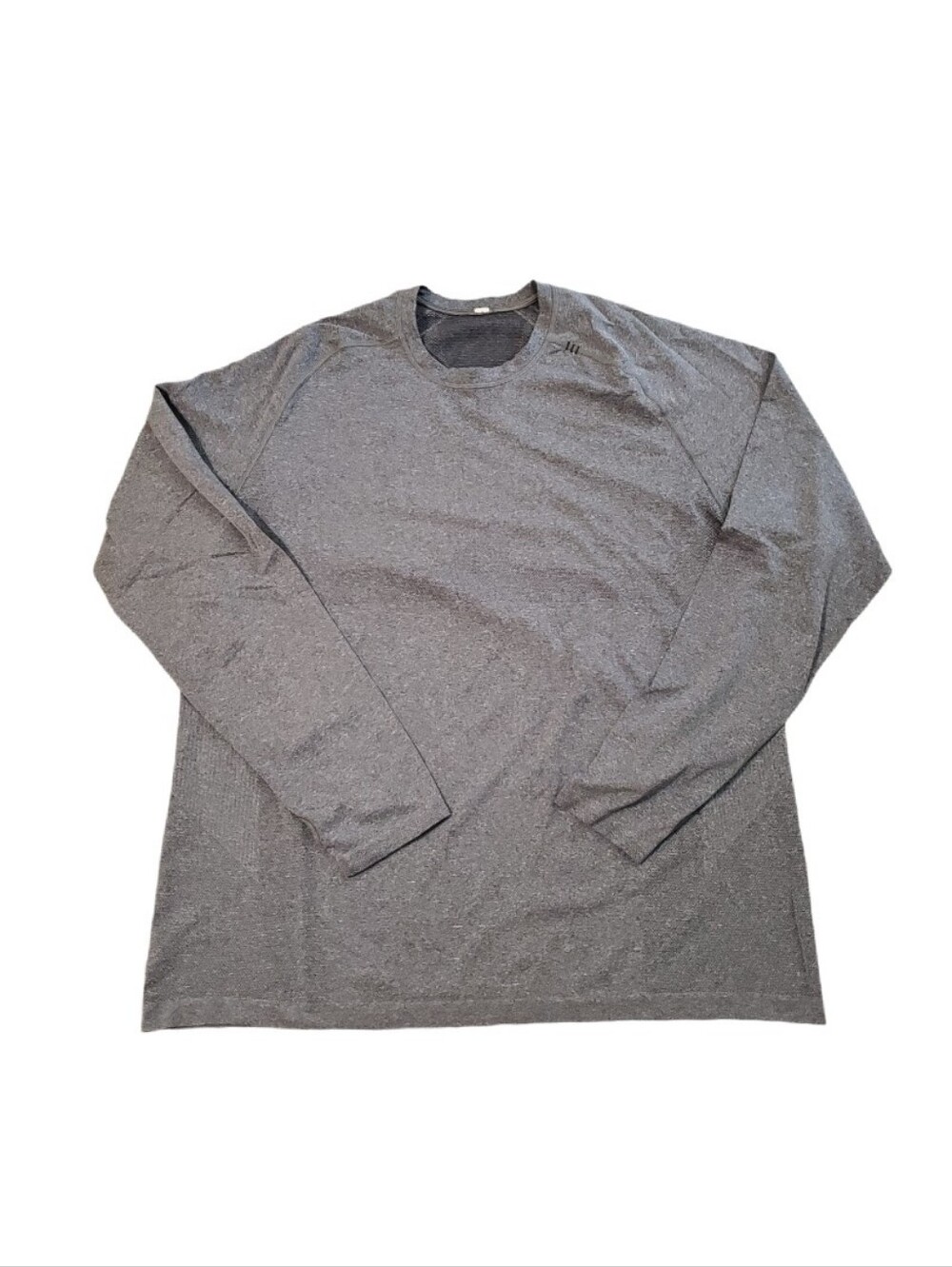 Lululemon Men's Gray Stretch Your Head Tech Long Sleeve Shirt XXL